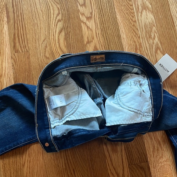 MOTHER The Hustler Ankle Fray Jeans Size 27 NWT - Picture 9 of 12